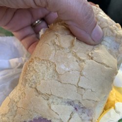 Subway - This was actually the second one the "manager" Sylvia made me after the disgusting pita bread I had first!!!!