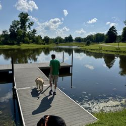 Woodhaven Lakes - Pine Lake pier
