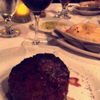 Larkin's - 12oz Filet, Smoked Gouda Mashed Potatoes, 6oz Cabernet. - Steakhouses Near Me - Greenville, South Carolina Larkin's - 12oz Filet, Smoked Gouda Mashed Potatoes, 6oz Cabernet. - Steakhouses Near Me - Greenville, South Carolina