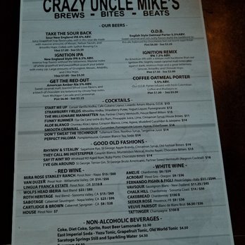 Crazy Uncle Mike's - beverages - Music Venues Near Me - Boca Raton, Florida Crazy Uncle Mike's - beverages - Music Venues Near Me - Boca Raton, Florida