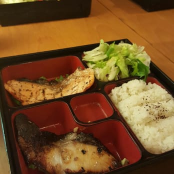 Restaurant Kunio - Miso butter fish (nom) salmon (sorta dry but still nom) - Japanese Near Me - Waipahu, Hawaii Restaurant Kunio - Miso butter fish (nom) salmon (sorta dry but still nom) - Japanese Near Me - Waipahu, Hawaii