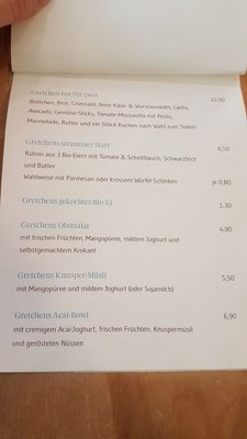 Menu photo 1 Gretchens Villa Hamburg, HH