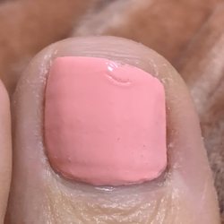 DS Nails & Spa - Goopy polish about to chip- dried cuticles