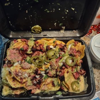Down South Texas BBQ - Brisket Nachos - Barbeque Near Me - Austin, Texas