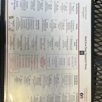 Black River Farms - Drink menu.... - Wineries Near Me - Bethlehem, Pennsylvania Black River Farms - Drink menu.... - Wineries Near Me - Bethlehem, Pennsylvania