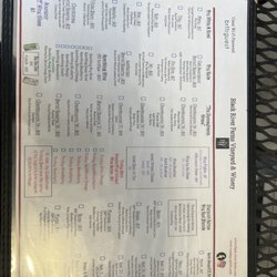 Black River Farms - Drink menu....