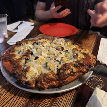 Pequod's Pizza - Medium Pan Pizza (12") - Pizza Near Me - Chicago, Illinois Pequod's Pizza - Medium Pan Pizza (12") - Pizza Near Me - Chicago, Illinois