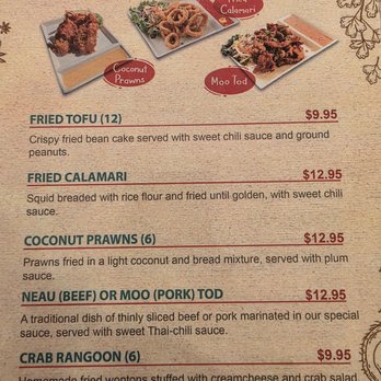 Voras Thai Kitchen - Menu - Thai Near Me - Burlington, Washington