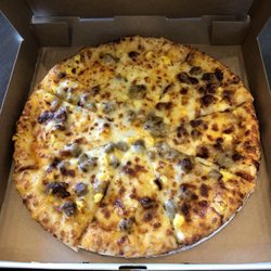 Chevron - Breakfast pizza