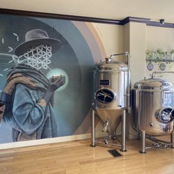 Elixart - @milestoland epic Mural next two our two new fermenters for Jun! #plantmedicine