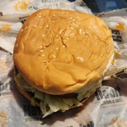 Charburger with cheese Charburger with cheese