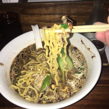 High Five Ramen - Veggie saki with bok choy! Noodles were excellent - Ramen Near Me - Chicago, Illinois