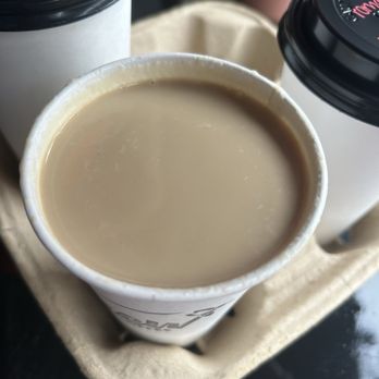 Mr Brew Coffee - Latte with Brown Sugar Syrup - Coffee & Tea Near Me - Austin, Texas