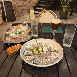 Siren Social Club - Raw oysters, Kaluga caviar.