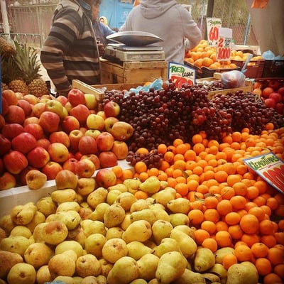 Interior de la Feria San Eugenio