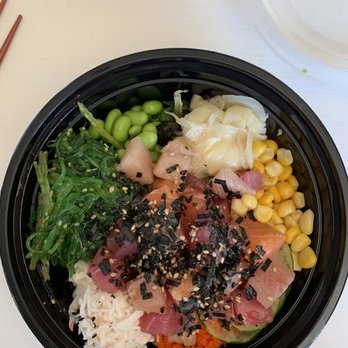 Oke Poke - Medium Bowl - 3 Scoops - Poke Near Me - Walnut Creek, California Oke Poke - Medium Bowl - 3 Scoops - Poke Near Me - Walnut Creek, California