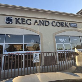 Keg And Cork - The front of Keg & Cork - Beer Bar Near Me - Roseville, California Keg And Cork - The front of Keg & Cork - Beer Bar Near Me - Roseville, California