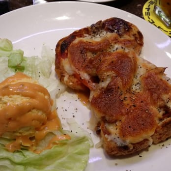 咖啡弄 - Pizza toast with egg salad - Desserts Near Me - Hong Kong, HK