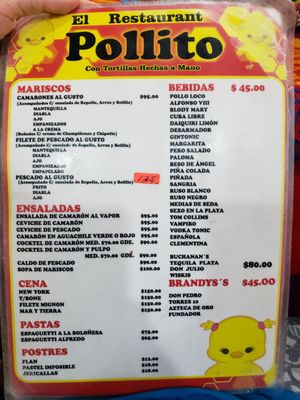 Menu photo 3 El Pollito La Peñita de Jaltemba, NAY