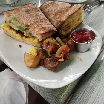 Sarabeth's Key West - Breakfast sandwich was HUGE! - American Near Me - Key West, Florida Sarabeth's Key West - Breakfast sandwich was HUGE! - American Near Me - Key West, Florida