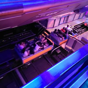 Space Mountain - People on the ride - Amusement Parks Near Me - Anaheim, California