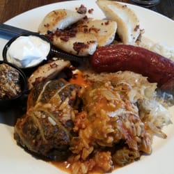 York St Diner - Ukrainian plate. Yum!