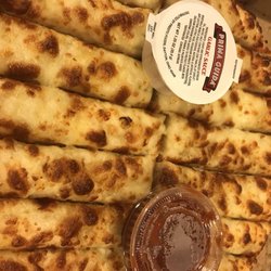 Mad Mushroom - Small (their small is pretty big) cheese sticks. Meh.