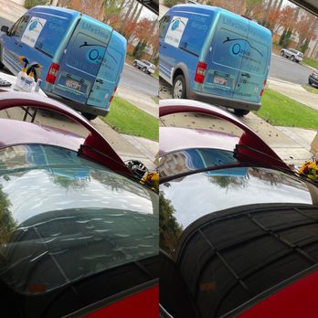 Oasis Window Tinting - Before & After - Removed/Replaced the old film and it's like a new car! - Home Window Tinting Near Me