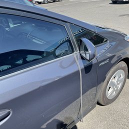 My car was given back to me like this. How does someone not see this before giving the keys back to the customer? The last straw... My car was given back to me like this. How does someone not see this before giving the keys back to the customer? The last straw...