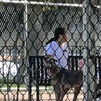 Phillips Paw Park - Woman and said dog - Dog Parks Near Me - Pomona, California Phillips Paw Park - Woman and said dog - Dog Parks Near Me - Pomona, California