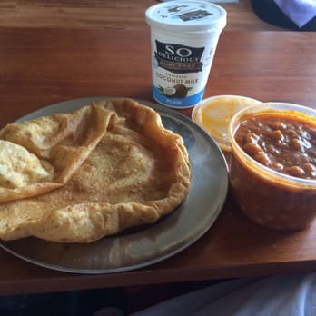Adeep India - Got some yummy pooris and chana masala delivered! Great vegan food! - Indian Near Me - Cincinnati, Ohio