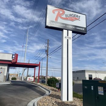 R Burgers - The sign - Burgers Near Me - Las Vegas, Nevada R Burgers - The sign - Burgers Near Me - Las Vegas, Nevada