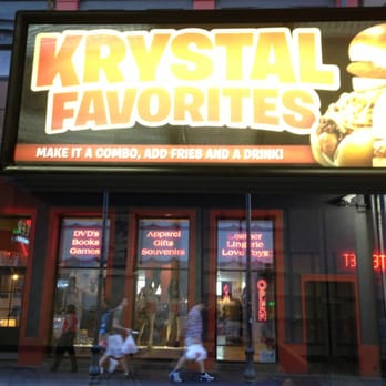 Krystal - The kick-ass view from Krystal Burger on Bourbon Street!  How apropos... - Fast Food Near Me - New Orleans, Louisiana
