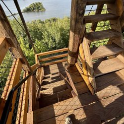 Potawatomi State Park - Now for the trek downward