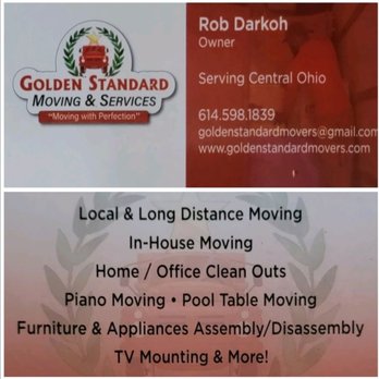 Golden Standard Movers - Golden Standard Moving & Services - Movers Near Me Golden Standard Movers - Golden Standard Moving & Services - Movers Near Me
