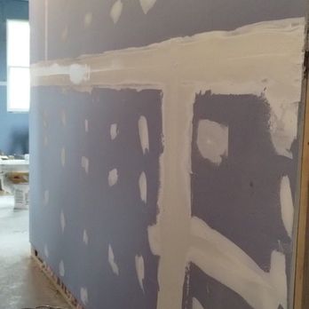 Family First Renovations - mudding in the cold with some heat to ensure it dries and we dont freeze - General Contractors Near Me Family First Renovations - mudding in the cold with some heat to ensure it dries and we dont freeze - General Contractors Near Me