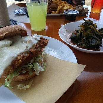 Trend Urban Cafe - The Tipsy Chick with Bourbon Collards - Tacos Near Me - Stone Mountain, Georgia