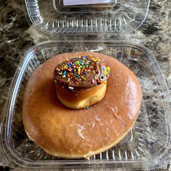 Cutsforth’s Market - Giant donuts with mini donuts on top