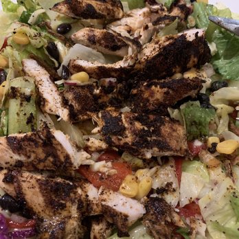 Rail Craft Kitchen & Bar - Blackened chicken salad -- wayyy over seasoned - Bars Near Me - Dublin, Ohio Rail Craft Kitchen & Bar - Blackened chicken salad -- wayyy over seasoned - Bars Near Me - Dublin, Ohio