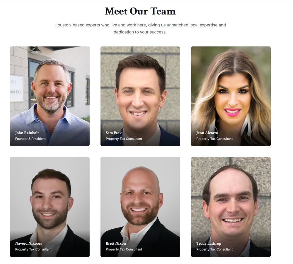 Rainbolt & Co - property tax consultant in Sugar Land, TX