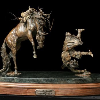 Ann Ayres Bronzes - Bonnie McCarroll 1915 Pendleton, Round-Up - Art Galleries Near Me - Bridgeport, Texas Ann Ayres Bronzes - Bonnie McCarroll 1915 Pendleton, Round-Up - Art Galleries Near Me - Bridgeport, Texas