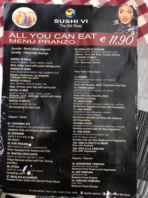 Menu photo 2 Sushi VI The Silk Road Vicenza, VI