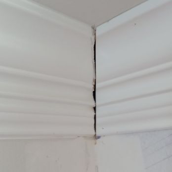 Kings Home Renovations - This shows the gaps in his miter cuts - General Contractors Near Me
