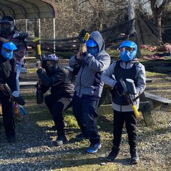 North East Adventure Paintball - Fun game time with the young people