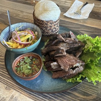 Rice Barn - meat and sticky rice - Thai Near Me - Fresno, California Rice Barn - meat and sticky rice - Thai Near Me - Fresno, California