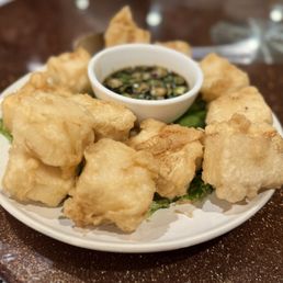 Fried Tofu with Salt & Pepper / 椒鹽豆腐 / Đậu Hủ Rang Muối