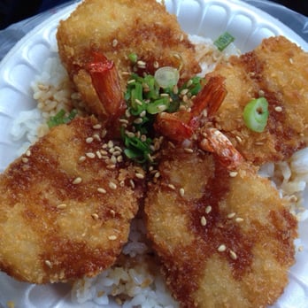 Bom Bom Grill - Mini Shrimp Bowl - Asian Fusion Near Me - Bellflower, California