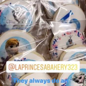 La Princesa Bakery - Frozen theme cookies - Bakeries Near Me - Cudahy, California
