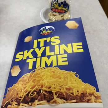 Skyline Chili - Menu and crackers - Fast Food Near Me - Huber Heights, Ohio Skyline Chili - Menu and crackers - Fast Food Near Me - Huber Heights, Ohio