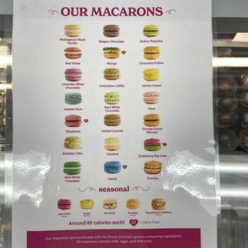 Le Macaron French Pastries - Menu - Coffee & Tea Near Me - Gaithersburg, Maryland